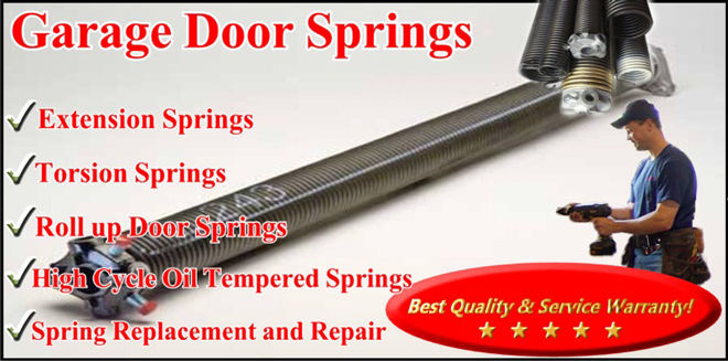 1 Stop Garage Doors Spring Replacements, spring repair